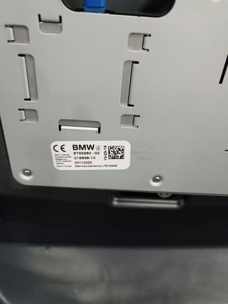 фото №6, Крышка багажника багажника bmw 8 g15 камера антенны x1d frozen bluestone do установка