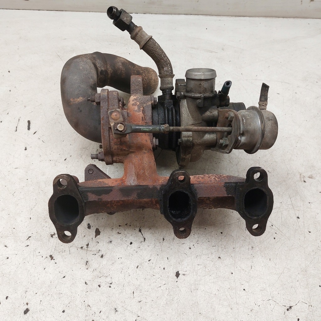 фото №9, Volkswagen polo iv 1,4tdi турбина турбонагнетатель