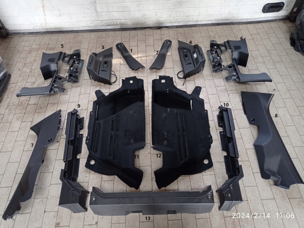 Купить Пластик защита салон обшивка обшивка накладка renault austral 2022r.