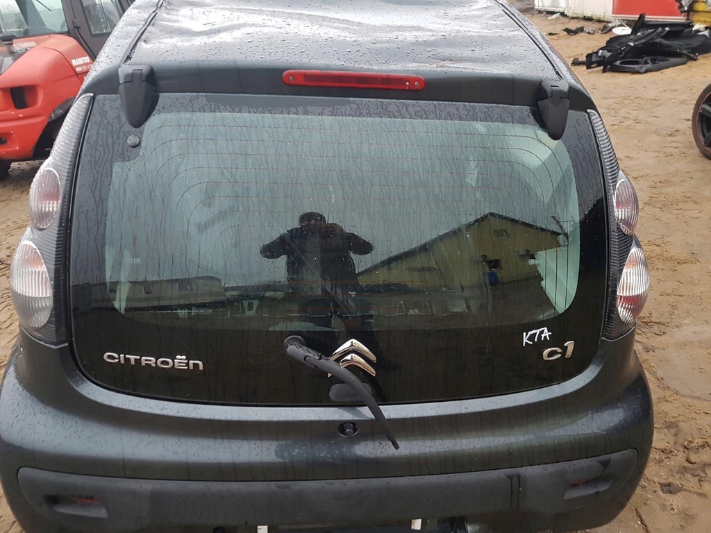 фото №1, Кришка багажника задня скло citroen c1 lift