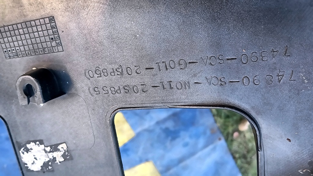 фото №8, Honda cr-v crv 2 ii накладка молдинг кришки багажника 74890-sca-no11-20