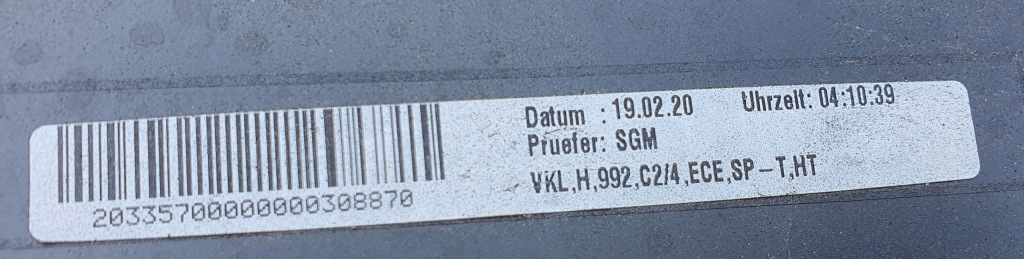 фото №11, Porsche 911 19- carrera 992 бампер задня 992807421