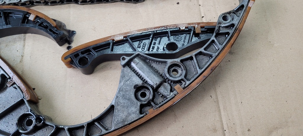 фото №16, A6 c7 4g грм направляющие цепь 3.0 tdi cdu a7 4g a4 b8 q5