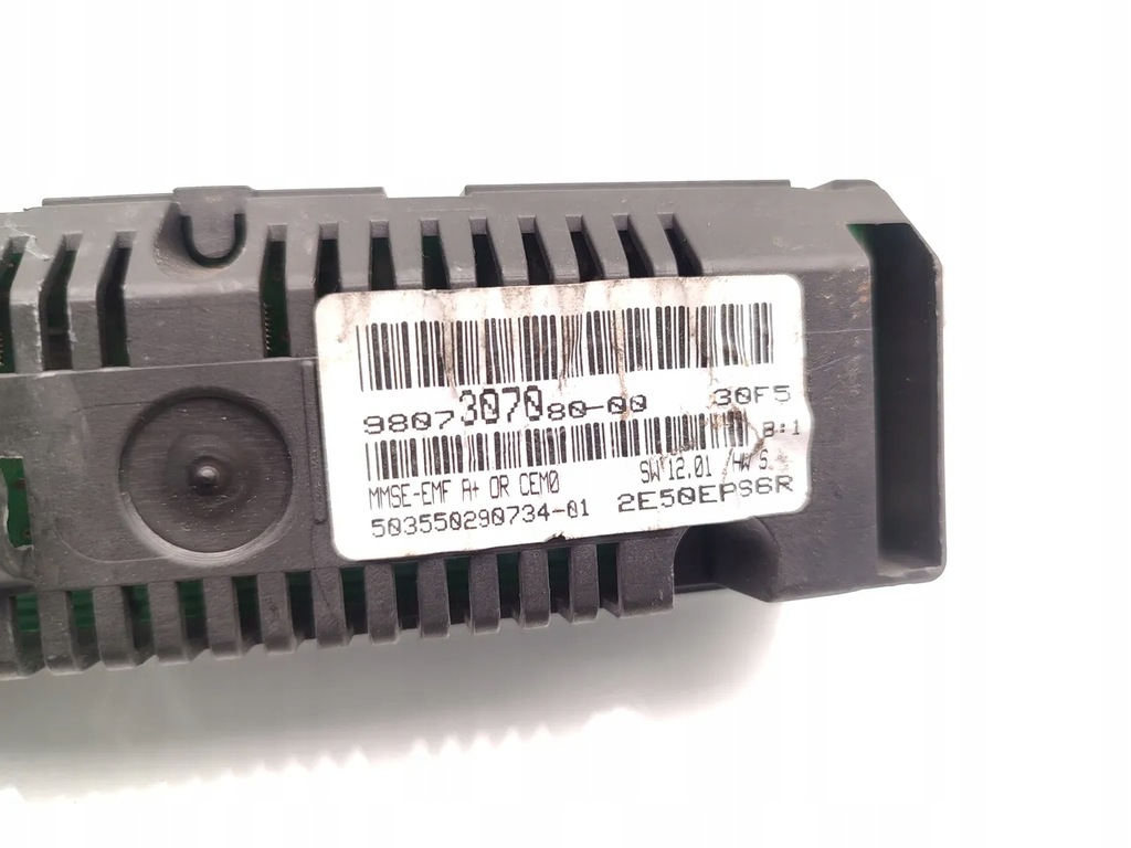 фото №7, Peugeot expert монитор / дисплей / экран 2015 van 4/5dr 9807307080