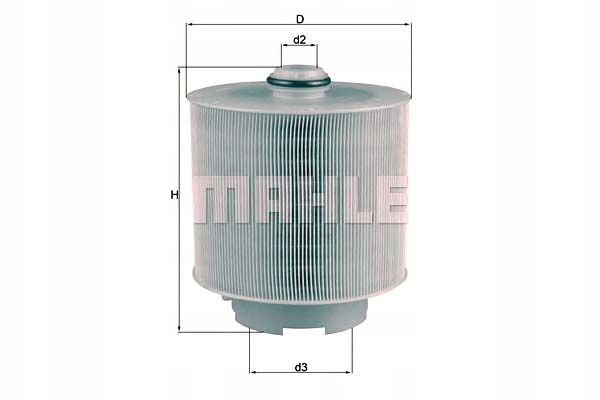 фото №2, Mahle фильтр воздуха audi