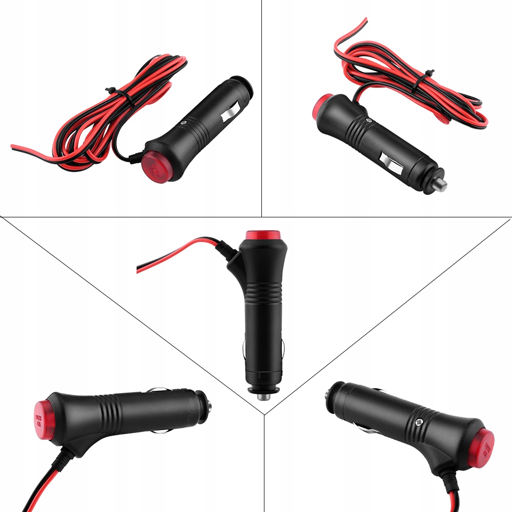 фото №12, 1.5m przedłużacz штекер do роз'єм 12/24v