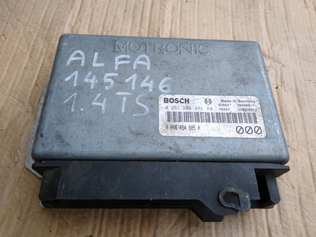Купити Alfa romeo 145 t-s бортовий комп'ютер двигуна 00464548050