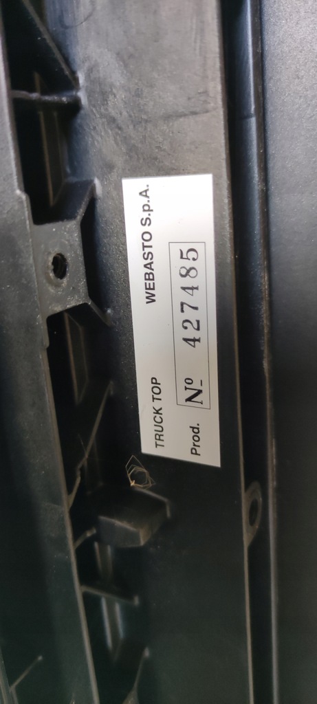 фото №5, Люк кабіни жалюзі daf xf 106 2003863