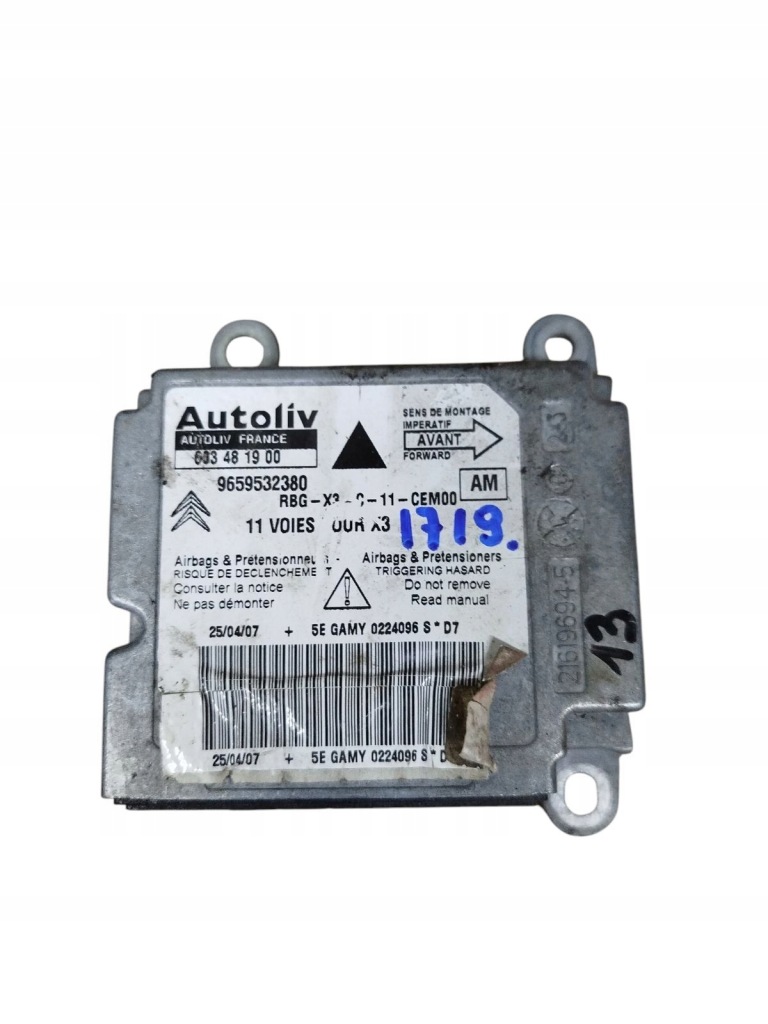 Купити Датчик модуль подушка безпеки citroen c5 2 9659532380