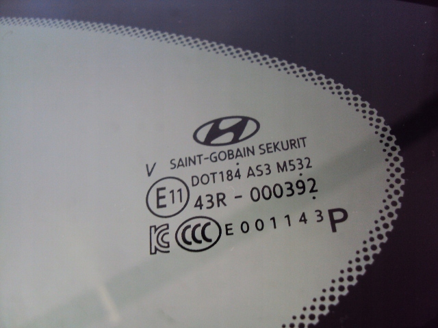 фото №4, Скло скло лівий задня hyundai tucson ii 2015-