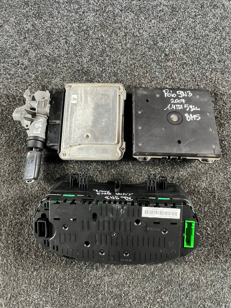 фото №8, Vw polo 9n 1.4 tdi набор стартовый do запуск 045906013 0281012551