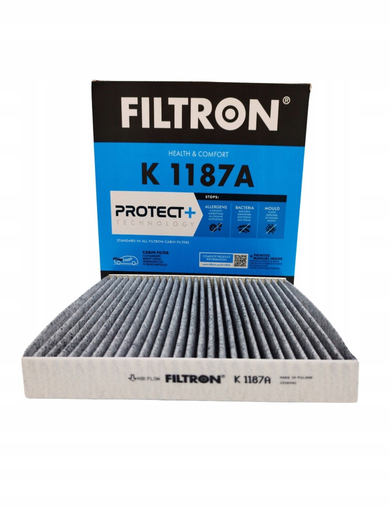 фото №5, Набор фильтров угольный filtron honda accord viii