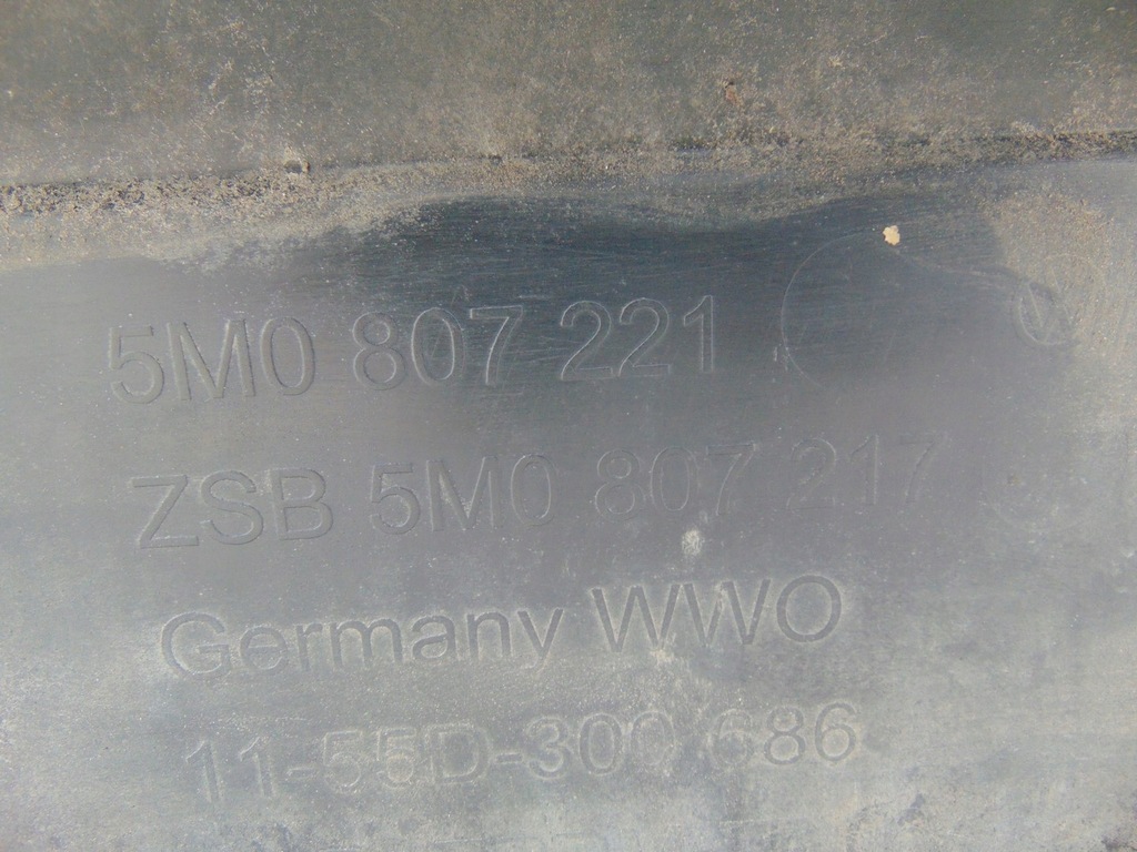 фото №16, Бампер перед vw golf v plus ксенон 5m0807221