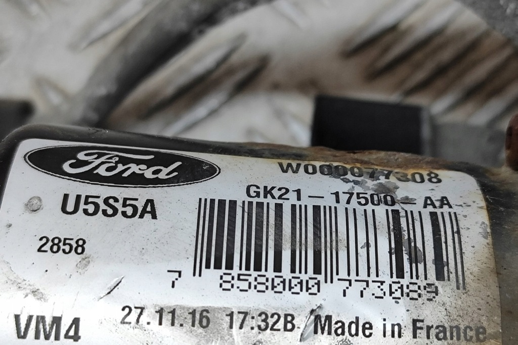 фото №6, Ford transit custom двигун двірник gk21-17500-aa 2.00 дизель 96kw