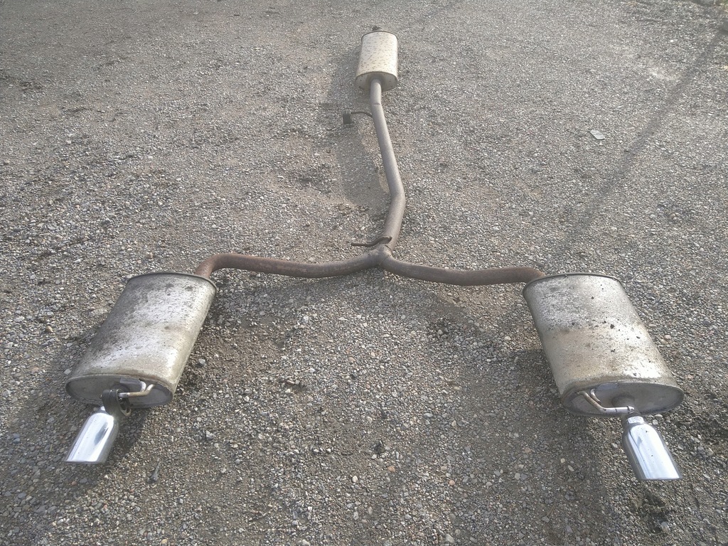 фото №7, Выхлоп kompletny конечный глушители насадки средний ford flex 2013-