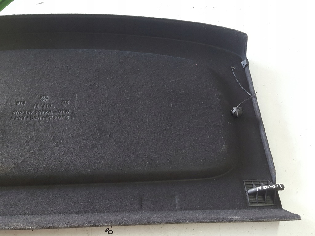 фото №5, Vw tiguan i 5n 06-10r полка багажника задняя