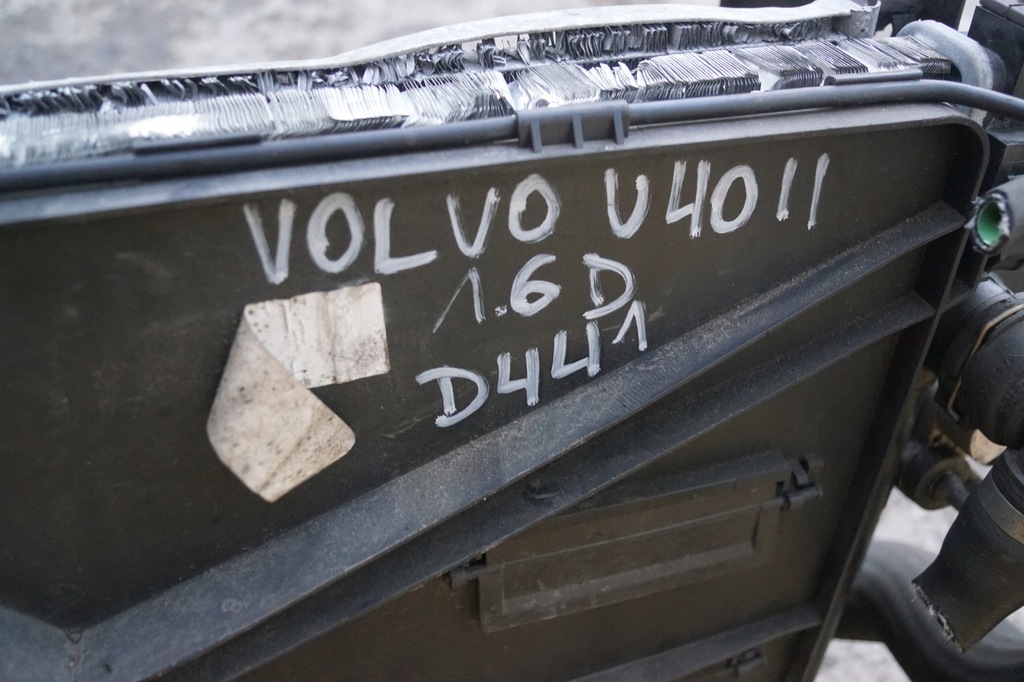 фото №16, Радиатор вентилятор volvo v40 ii 1.6 d