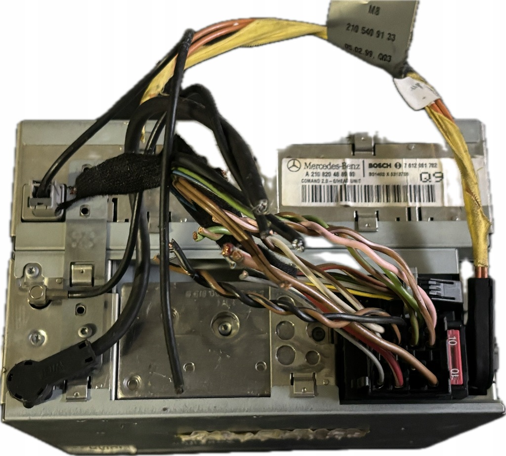 фото №5, Радіо навігація mercedes ml w163 a2108204889 80 r10