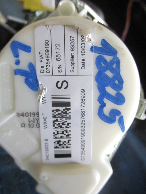 фото №15, Bravo ii приборная панель приборная панель воздуховод pas подушки безопасности