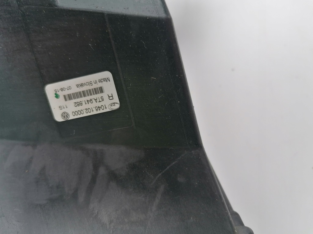 фото №7, Протитуманна фара перед p volkswagen оригінальний номер 5ta941662a rh