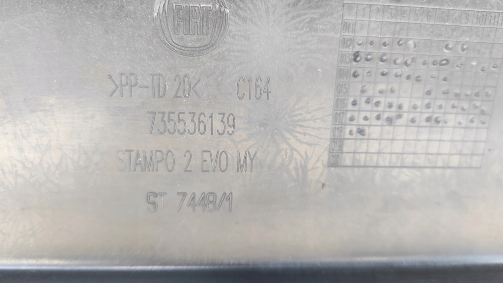 фото №5, Fiat grande punto 735536139 бампер перед оригінал.