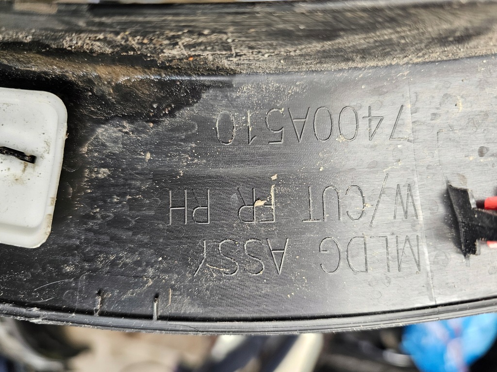 фото №9, Молдинг na крыло mitsubishi eclipse cross правый перед правая передняя