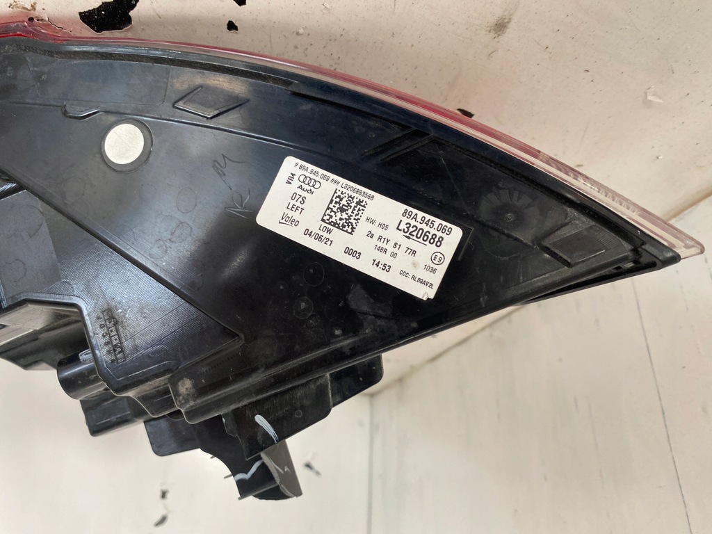 фото №12, Audi q4 e-tron лампа лівий задня 89a945069