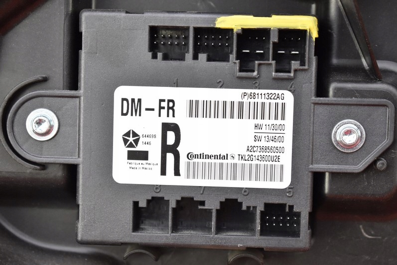 фото №6, Підйомник скло правий перед eu jeep cherokee v kl