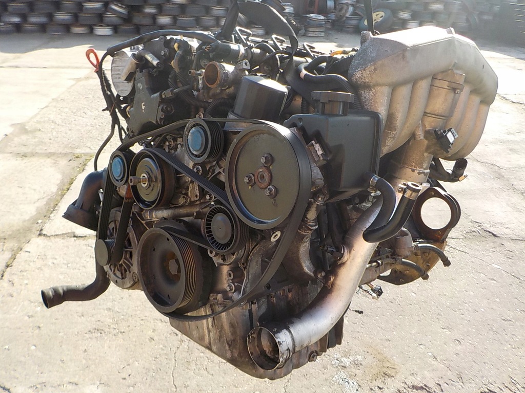 фото №7, Mercedes w210 lift 01-03 двигатель kompletny 3.2 cdi