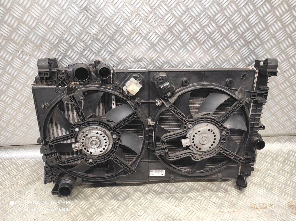 фото №9, Радиатор радиатор вентилятор opel meriva b 1.7 cdti 13330998 13283249