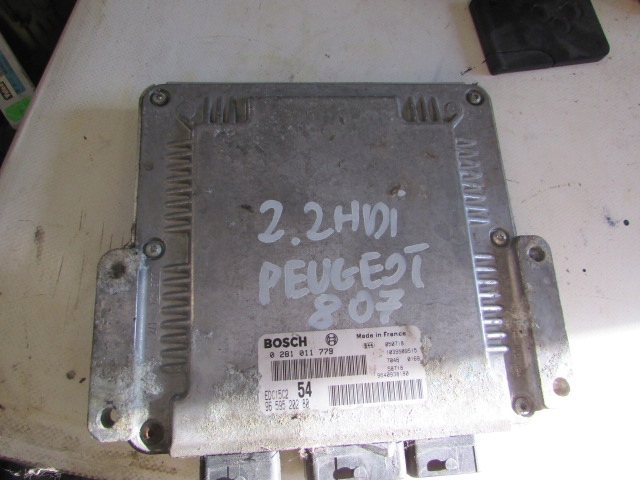 фото №1, Блок управления двигателя peugeot 807 2,2 hdi