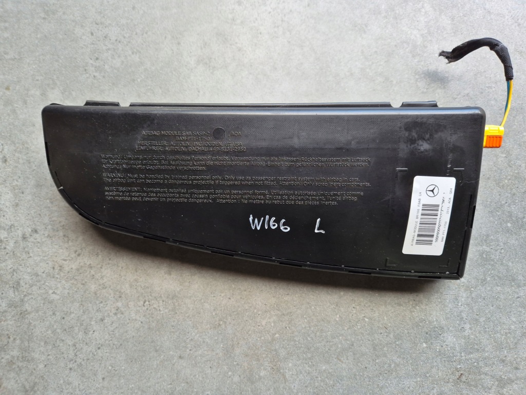 фото №1, Подушка сиденье левая mercedes ml w166