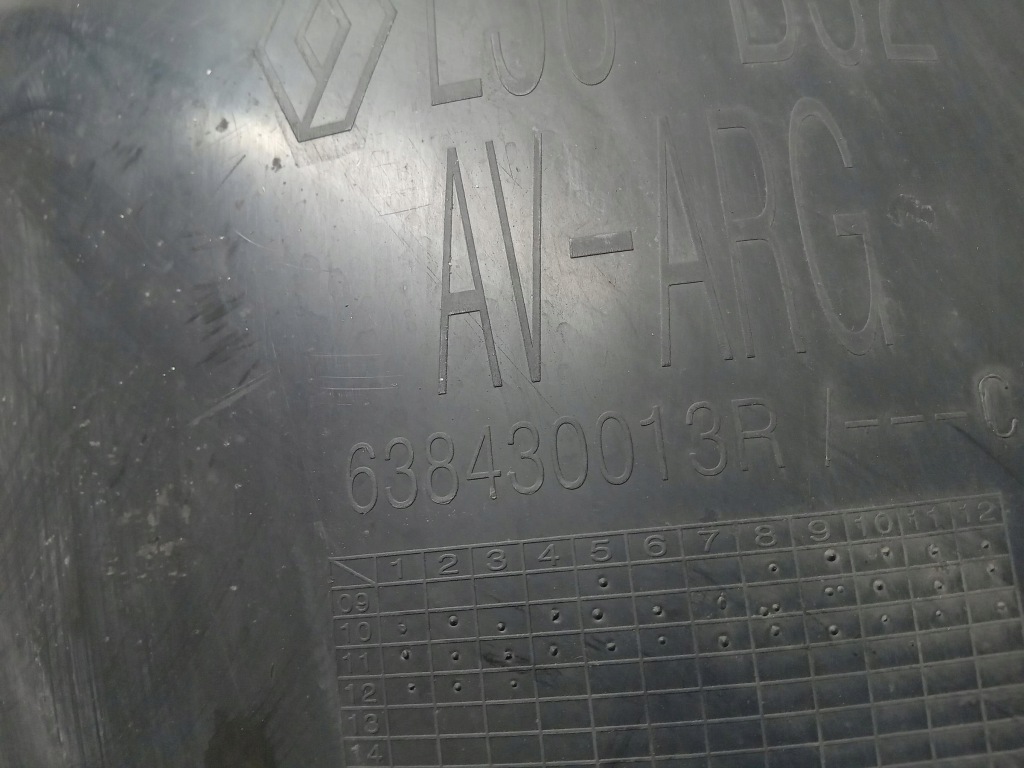 фото №5, Подкрылок левая перед renault fluence