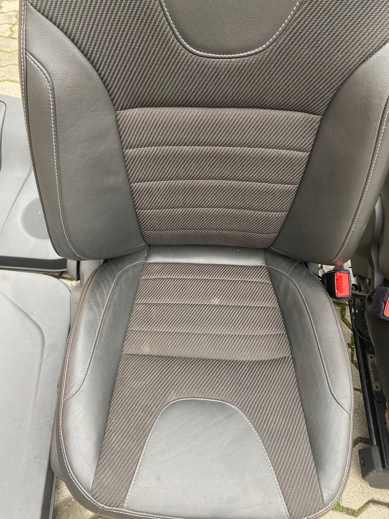 фото №10, Ford kuga mk2 сидіння сидіння заднє сидіння салон напівшкіра