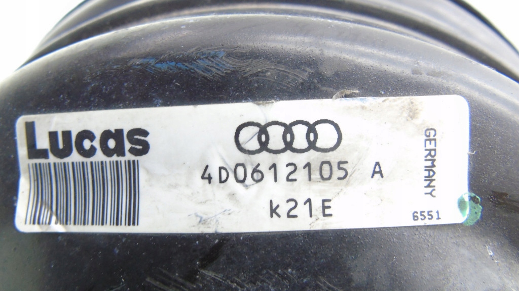 фото №5, Підсилювач гальм гальмівні насос audi a8 d2 2.8 4d0612105a