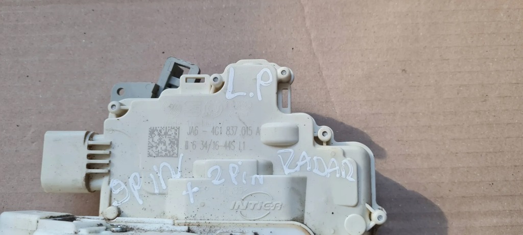 фото №6, S6 c7 4g a6 lift замок двері лівий перед 4g1837015a pod радар 9pin+2