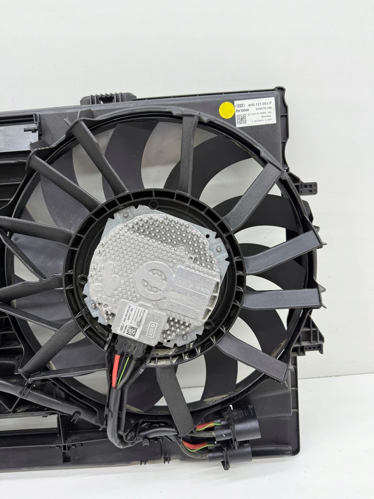 фото №6, Audi s6 s7 c7 a8 d4 4.0 tfsi вентилятор вентилятори радіатора całe оригінал