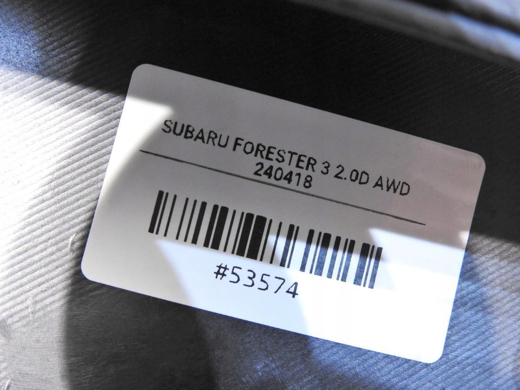 фото №4, Обивка дверь левый задняя subaru forester iii 94223sc070