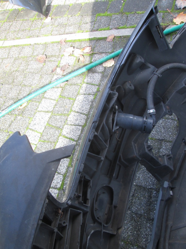 Купить Бампер передний audi a6 c6 allroad чёрный омыватель ксенон