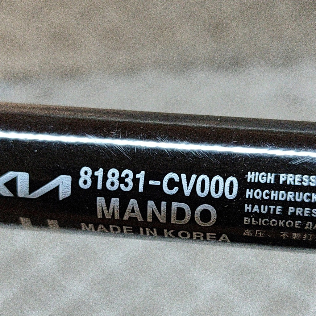 фото №6, Kia ev6 2021 левая сторона амортизатор крышки задний багажника