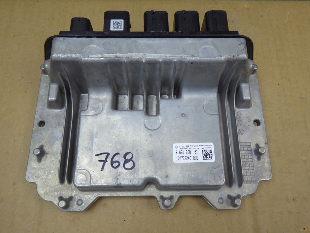 фото №1, Mini one - cooper f56 f55 бортовой компьютер 0261s18537 8691838 блок управления