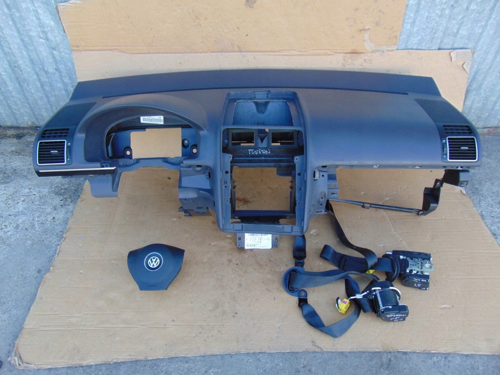 фото №1, Панель  подушки безпеки подушка безпеки ремені vw touran 2010- oryg.