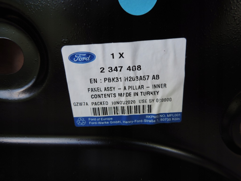 фото №9, Ford transit mk8 viii обшивка блок двигуна рама.