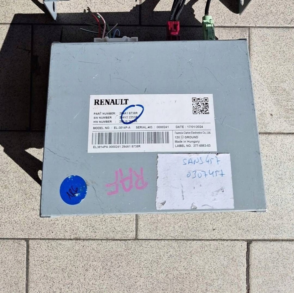 фото №1, Блок керування cas renault rafale 284a18738r jak !