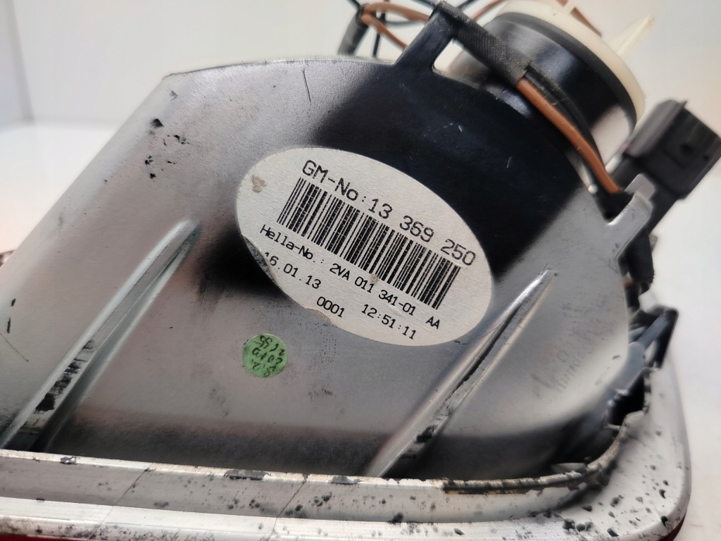 Opel cascada 13r- лампа лівий задній ліва задня багажника 13369250 Зі Шроту