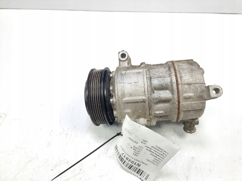 фото №1, Компресор кондиціонера 39034464 opel astra k