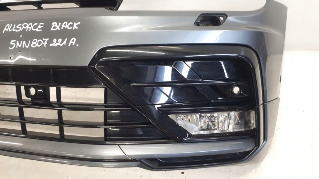 фото №5, Vw tiguan r-line allspace 2015-2020 бампер перед 5nn807221a