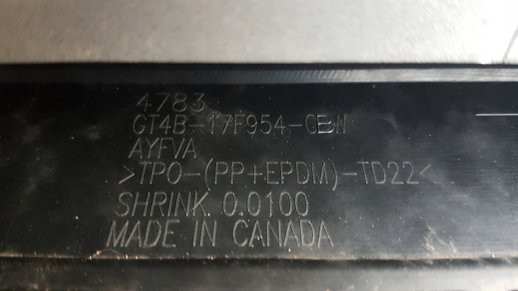 фото №10, Бампер задня задній ford edge st line 2014 2015 2016 2017 base silver