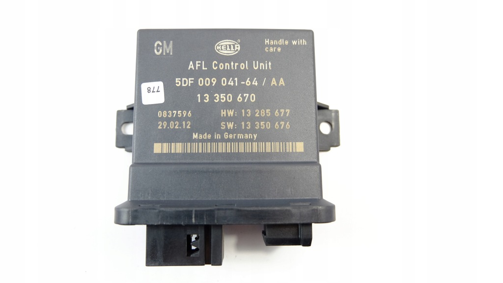 фото №1, Opel insignia a модуль блок управления света 13350670