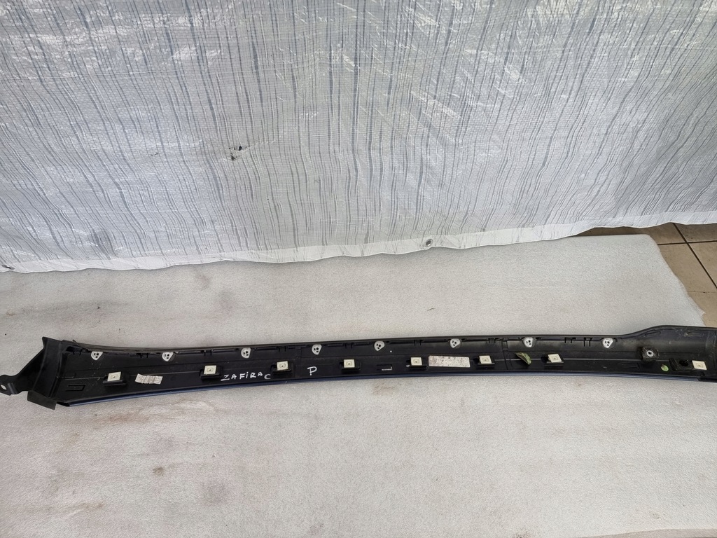 фото №6, Opel zafira c молдинг захист стійка скло права